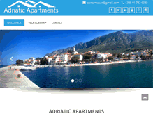 Tablet Screenshot of adriatic-ana.com